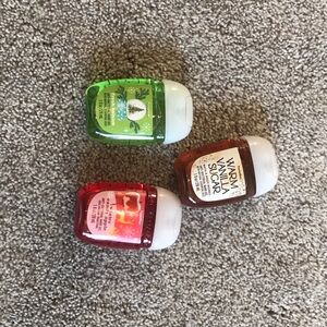 Bath & Body Works Kids Sanitizer Trio - Green, Red, Brown